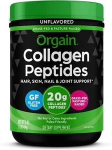 Orgain Hydrolyzed Collagen Powder Paleo & Keto, Non-GMO, Type I, III & 1lb best - Picture 1 of 9