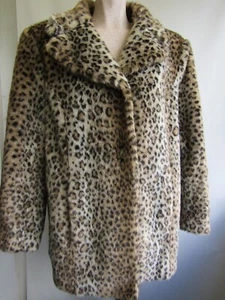 Dennis by Dennis Basso Damen Kurzmantel, Tiermuster, Polyester, Top, Gr. L - Bild 1 von 6