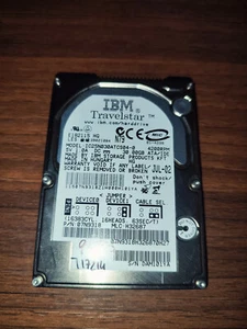 USB IDE ADAPTER + FESTPLATTE IBM IC25N030ATCS04-0 30GB 4200Rpm IDE/ATA 2Mb 2,5'' - Bild 1 von 7