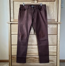 DL1961 Cooper Tapered Slim Jeans Men’s 34x32 Premium Stretch Denim Henna