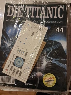 Hachette Die Titanic Bausatz Heft 44 original und ungeöffnet - Bild 1 von 3