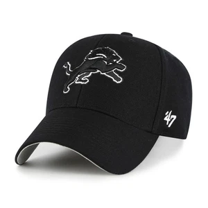 NFL Basecap Detroit Lions Cap MVP Baseballcap schwarz 198742072079 Kappe - Bild 1 von 2