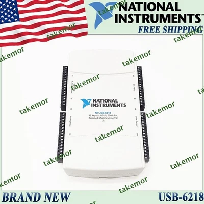 Nuovo NI USB-6218 USB multifunzione I/O acquisizione dati DAQ spedizione gratuita PLC US - Immagine 1 di 4