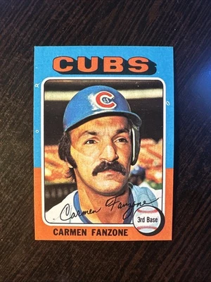 1975 TOPPS MINI #363 CARMEN FANZONE CHICAGO CUBS NM *Hot Corner Vintage* - Image 1 of 2