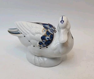 Pomander anatra porcellana vintage Elizabeth Arden collezione Bisanzio Giappone - Foto 1 di 6
