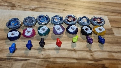 7 Vollständige Beyblades | Beyblade X | inkl. 4 Starter - Bild 1 von 2
