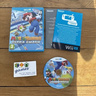 Nintendo Wii u Wiiu - Mario Tennis Ultra Smash - PAL Dos FRA - Photo 1/4
