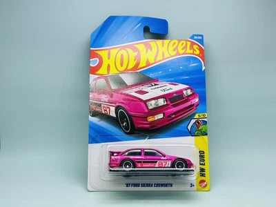 Hot Wheels 2026 Super Treasure Hunt STH # '87 Ford Sierra Cosworth Int Card - Immagine 1 di 4