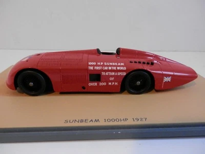 1/43 Bizarre Models Land Speed Record. Sunbeam 1000 HP. 1927. Record Car Foto 1 de 4