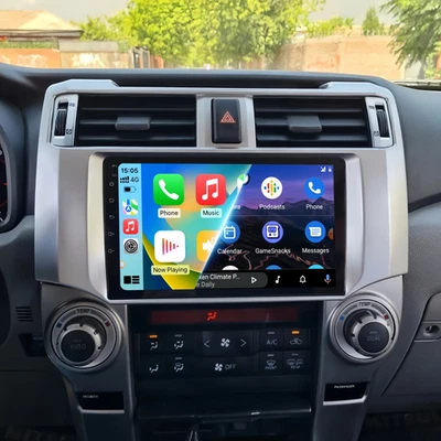 Radio para Toyota 4Runner Apple Carplay 2009-2019 Android GPS NAVEGACIÓN WIFI + Cámara Foto 1 de 4