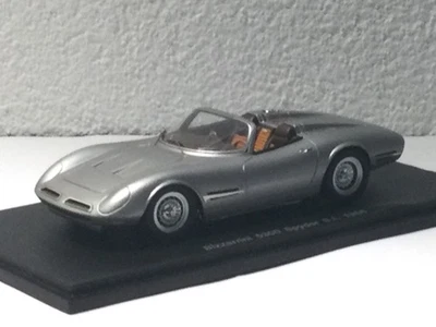 –Spark 1:43 Bizzarrini 5300 Spyder S.l. 1966 Silver matt Art. Nr: S0436– - Immagine 1 di 4