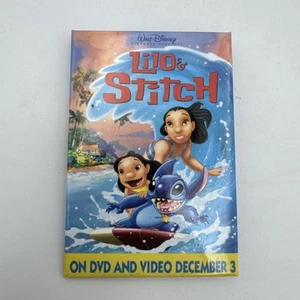 Walt Disney Lilo & Stitch Promotional Promo Pin Button Pinback Badge - Picture 1 of 7