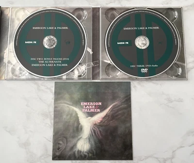 Emerson Lake Palmer Self Titled 2 CD/DVD Digipak DELUXE ED. 5.1 SURROUND! RARE! - Image 1 of 4