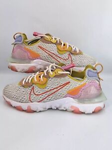 Nike React Vision Pure Platinum Womens 7.5 UK Cl7523-003 Trainers Shoes
