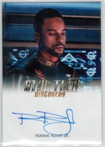 STAR TREK DISCOVERY SEASON 1 Ronnie Rowe Jr. as Mirror Lt. R.A. Bryce AUTOGRAPH