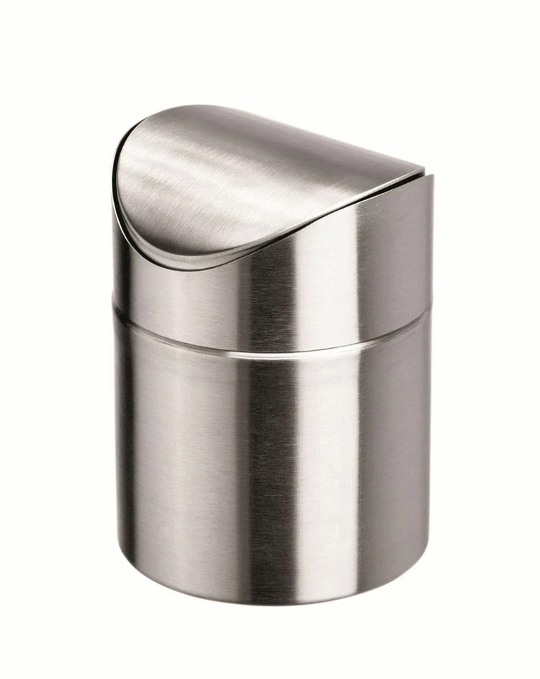 Tischabfalleimer mit Schwingdeckel Mülleimer Tischabfallbehälter Abfalleimer - Bild 1 von 1