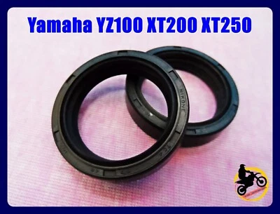 Fit Yamaha YZ100 XT200 XT250 Front Fork Seal Set  **nan3335** Foto 1 de 4