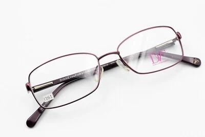 DIANE VON FURSTENBERG DVF8018 505 Ciruela 52-16-135 Cuadros Bisagras Flexibles I161 Foto 1 de 4