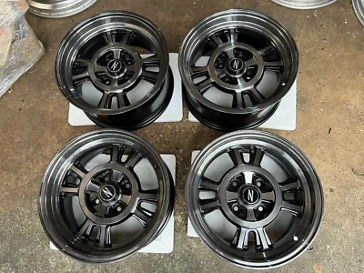 For 240Z Datsun fairlady s30 s130 510 280z 432 JDM 15" Z432 Stock Z Style wheels - Image 1 of 4