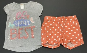 Girl's Crewcuts & Gap Outfit Size 6 - Bright Hot Pink Sweater w/Jeans EUC - Picture 1 of 7