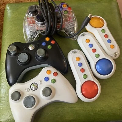 PDP Afterglow Controller AX.1 Clear Microsoft Xbox 360 PL3602 Works Plus Others - Image 1 of 4