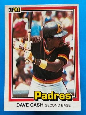 1981 Donruss Dave Cash #121 San Diego Padres - Image 1 of 2