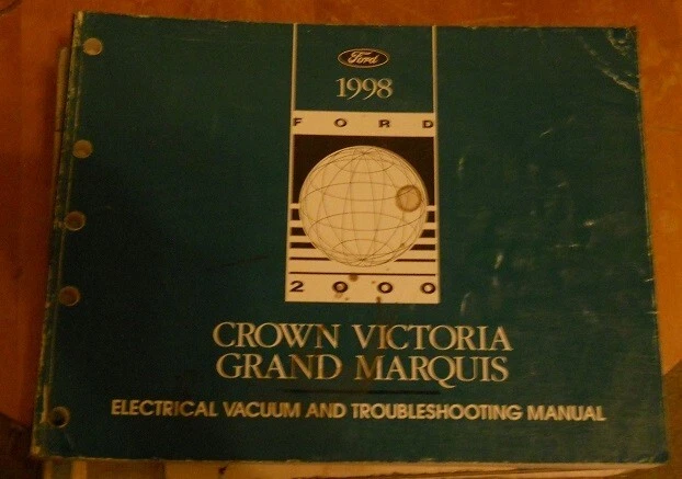 1998 Ford Crown Victoria Electrical & Vacuum Troubleshooting Manual Foto 1 de 1