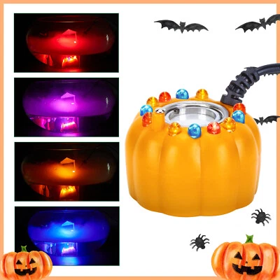 Pumpkin Mist Fogger LED Fog Atomizer Controller Pond Water Fountain Halloween - Image 1 of 4
