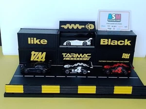 Tarmac Works 1/64 Box-Set Mercedes-AMG GT3 4A Like Black T64-008-4A4Box - NUEVO - Imagen 1 de 19