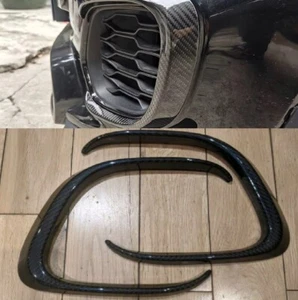 F57 MINI Cooper S JCW Stoßstange vorne Canards Kohlefaser links rechts - Bild 1 von 6