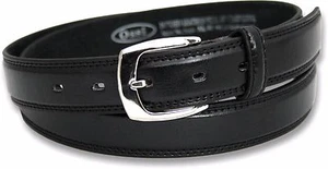 BOYS BLACK, BROWN , NAVY, OR TAN LEATHER LINED BELT SCHOOL WEDDING SIZE 20 - 32 - Picture 1 of 7