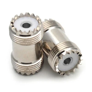 SO239 PL-259 UHF Female Plug To UHF Female Socket RF Coaxial Adapter Connector - Zdjęcie 1 z 8