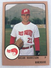 1988 Riverside Red Wave-ProCards Minor League Baseball Card-Brian Harrison