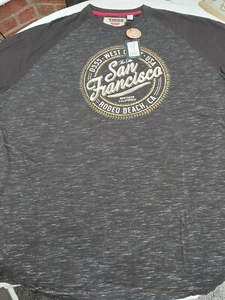 Duke San Francisco Men T-Shirt Printed Tee D555 King Size Tops 4XL bnwt - Picture 1 of 6