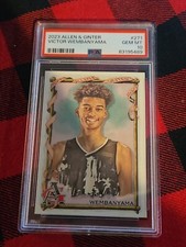 2023 Topps Allen & Ginter Victor Wembanyama #271 PSA 10 GEM MINT Rookie Card