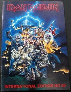 Iron Maiden Bruce Dickinson Magazine Fan Club Original Vintage Issue 50 1996 - Imagen 1 de 12