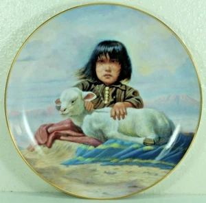 De colección. Watchful Waiting 1992 Children of the Prairie Ltd. Placa Edición Por Perillo - Imagen 1 de 3
