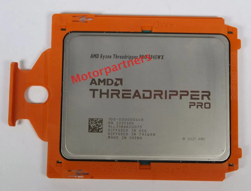AMD Ryzen Threadripper Pro 5945WX sWRX8 CPU Processor 12Core 24T 4.1GHz Unlocked - Image 1 of 1