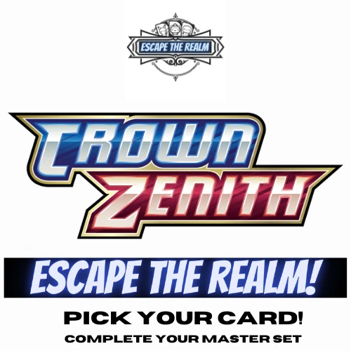 Pokemon TCG - Crown Zenith - Pick Your Card Regular, Reverse holo, holo - Image 1 of 1