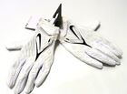 Nike Alpha Superbad 6.0 White Black Padded Football Gloves mens Medium