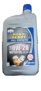 (5 Pack) Lucas Oil Road Ready Full Synthetic SAE 0W-20 Motor Oil API SP  1 Quart - Picture 1 of 2