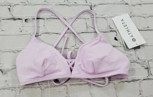Top de bikini de natación Athleta MUJER TALLA XXS triángulo púrpura - Imagen 1 de 8