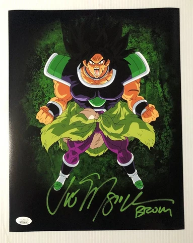Vic Mignogna Signed Autographed 11x14 Photo Dragon Ball Z Super Broly JSA COA 12 Cover