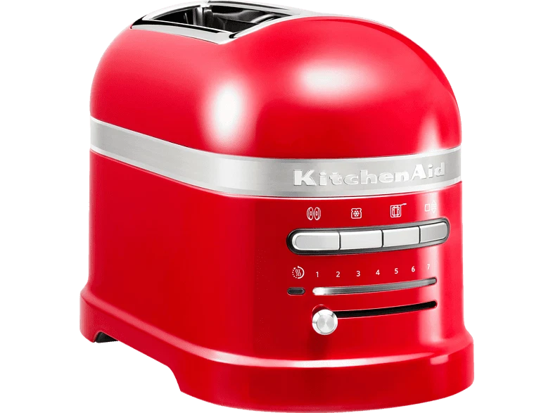 KitchenAid Artisan 1250W Toaster für 2 Scheiben - Empire Rot (5KMT2204EER)