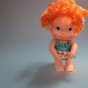 Hallmark 1986 Hugga Bunch Poseable Vinyl Doll Hugsy With Curly Orange Hair - Bild 1 von 11