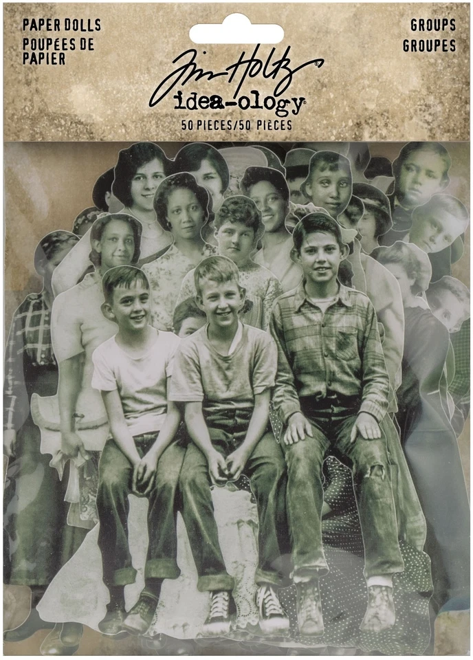 Tim Holtz TH94137 Idea-ology Paper Dolls Groups