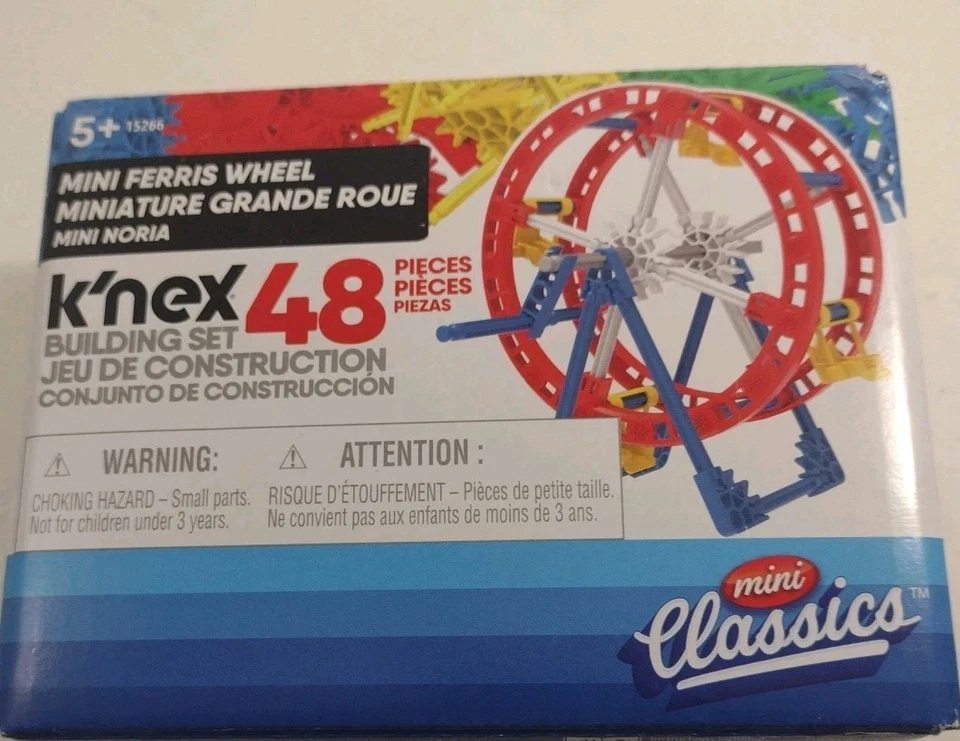 K'nex Mini Ferris Wheel 48 pc Building Set 2024