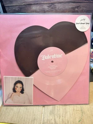 LAUFEY Valentine Chocolate Strawberry Split Heart Shaped Vinyl NEW SOLD OUT - Image 1 of 3