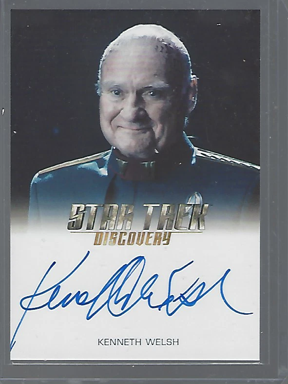 Star Trek Discovery Season 3 Kenneth Welsh (Full Bleed) Autograph - Bild 1 von 1