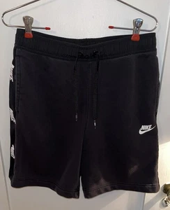 Nike Tech Fleece Shorts Mens Size Small Black Drawstring - Picture 1 of 9
